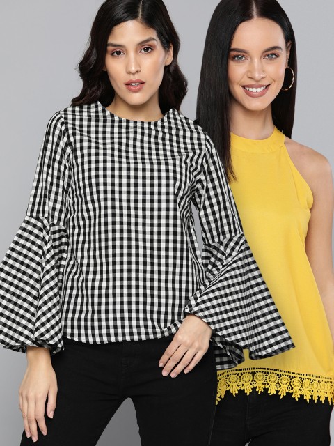

HERE&NOW Women Pack Of 2 Tops, White