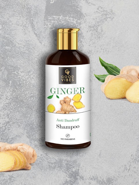 

Good Vibes Ginger Anti Dandruff Shampoo 300 ml, Na