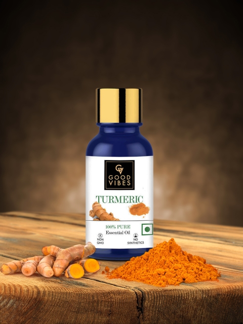 

Good Vibes Set Of 2 100% Pure Turmeric Essential Oil 10 ml, Na