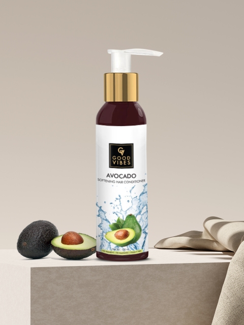 

Good Vibes Avocado Softening Hair Conditioner -120 ml, White