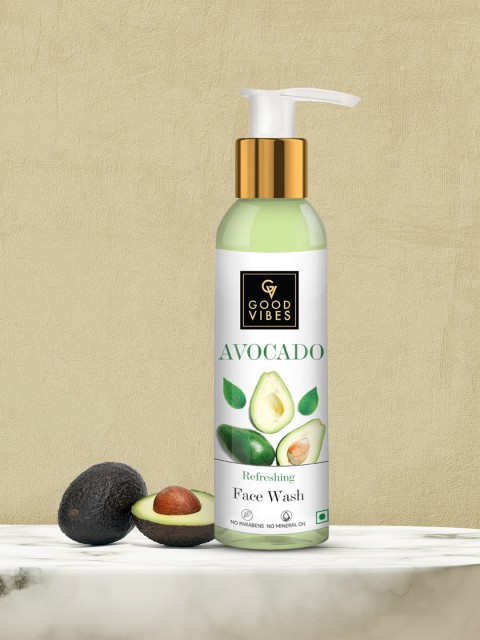 

Good Vibes Avocado Refreshing Face Wash 120 ml, Na