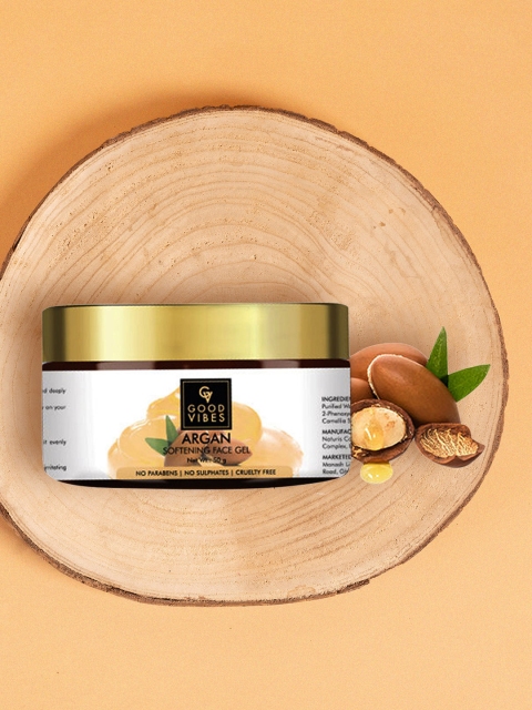 

Good Vibes Argan Softening Face Gel 50 g, Transparent