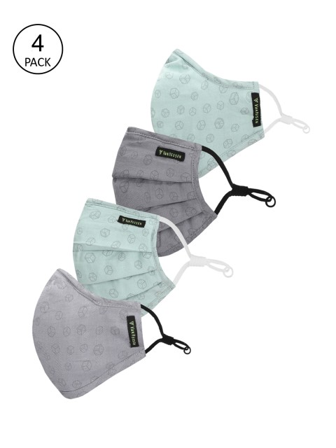 

Van Heusen Assorted Pack of 4 5-Ply Antiviral Double Mask