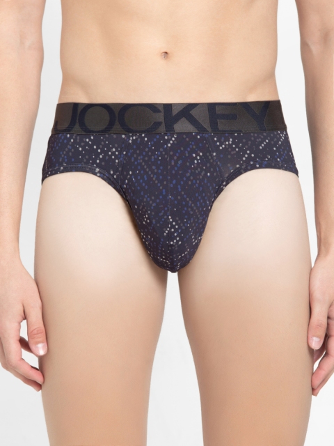 

Jockey International Collection Men Cloudburst Printed Briefs IC29, Assorted