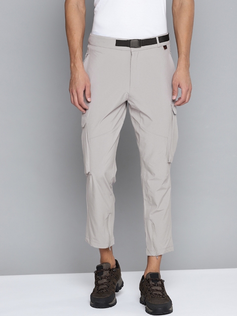 

HRX By Hrithik Roshan Outdoor Men Wet Weather Lycra Solid Trousers, Grey