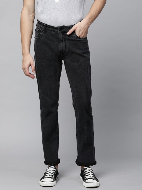 

HERE&NOW Men Black Slim Fit Jeans