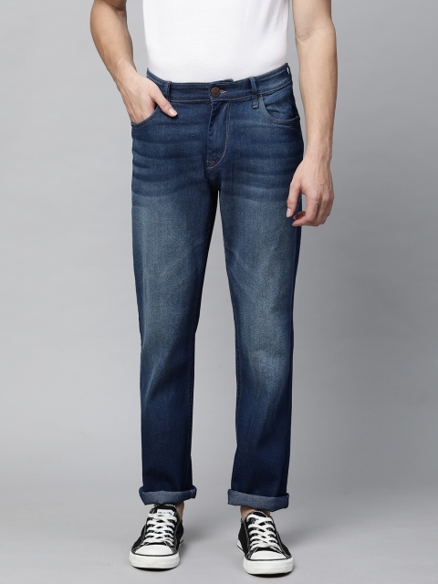

HERE&NOW Men Blue Slim Fit Heavy Fade Jeans