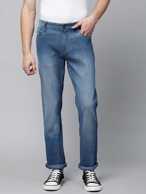 

HERE&NOW Men Blue Slim Fit Light Fade Stretchable Jeans