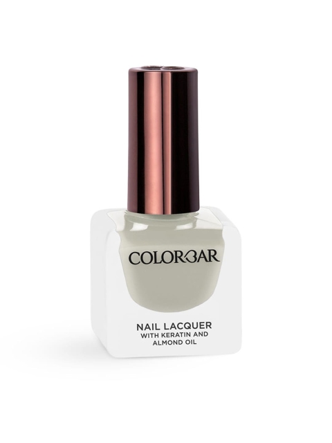 

Colorbar Luxe Nail Lacquer with Keratin & Almond Oil 12 ml - Grey Glow 1001