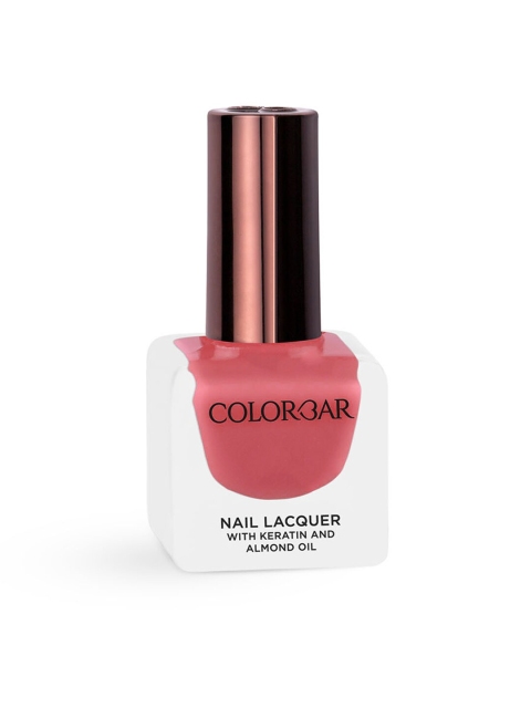 

Colorbar Luxe Nail Lacquer with Keratin & Almond Oil - Shanghai 1128, Pink
