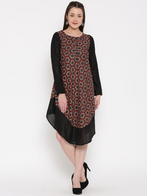 

Biba Women Multicoloured Printed A-Line Dress, Multi