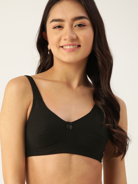 

DressBerry Black Solid T-shirt Bra