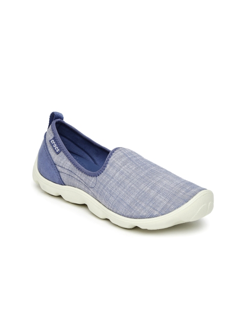 

Crocs Women Blue Slip-On Sneakers