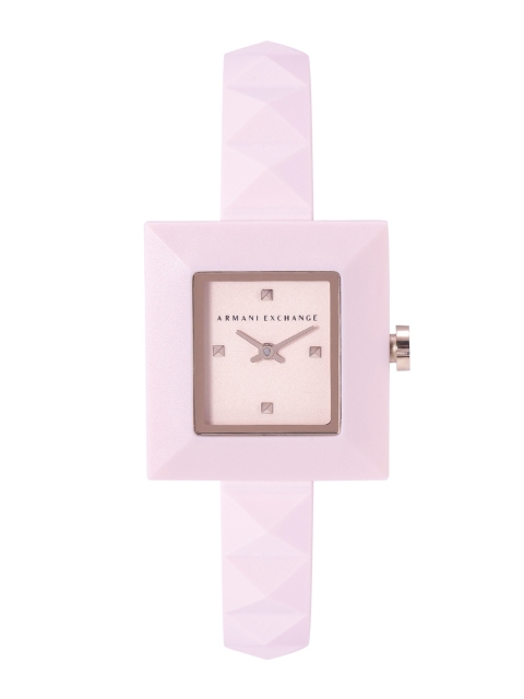 

Armani Exchange Women Pink Analogue Watch AX4402