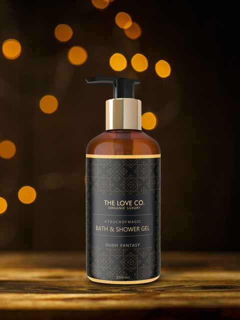

THE LOVE CO. oudh fantasy Body wash, Off white