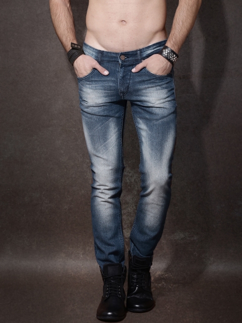 

Roadster Men Blue Skinny Fit Stretchable Jeans