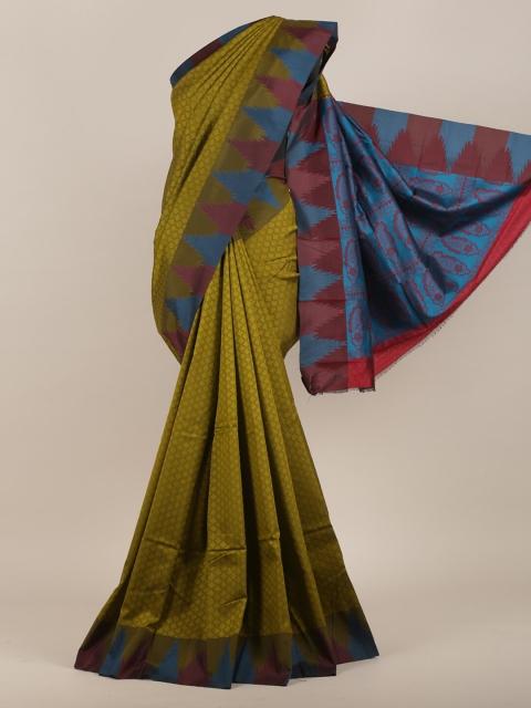 

Pothys Green & Blue Art Silk Saree