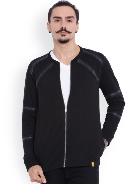 

Campus Sutra Black Sweatshirt