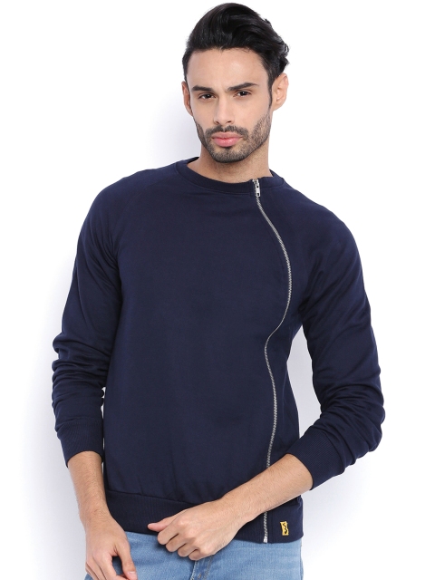

Campus Sutra Navy Sweatshirt, Navy blue