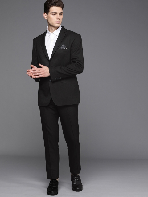 

Theme Men Black Solid 2-Peice Suits