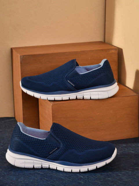 

Red Tape Women Navy Blue Mesh Walking Shoes
