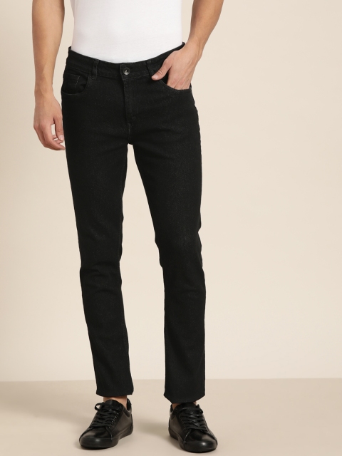 

ether Men Black Slim Fit Stretchable Jeans