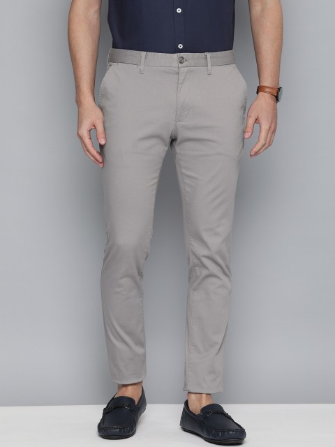 

Indian Terrain Men Grey Urban Comfort Fit Trousers