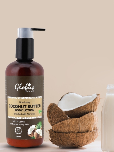 

Globus Naturals Nourishing Coconut Butter Body Lotion 300 ml, Brown