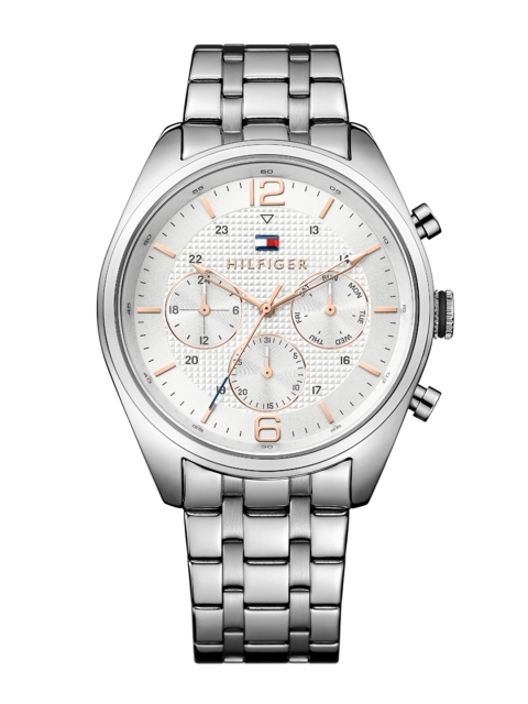 

Tommy Hilfiger Men White Dial Chronograph Watch TH1791186J