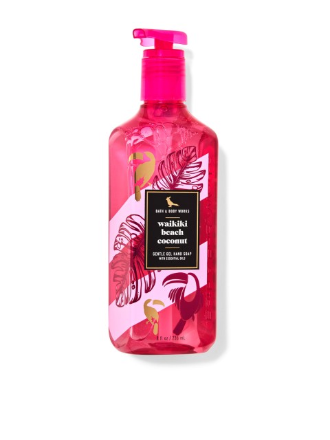 

Bath & Body Works Waikiki Beach Coconut Gentle Gel Hand Soap 236 ml, Pink