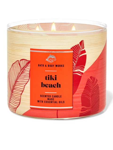 

Bath & Body Works Tiki Beach 3-Wick Candle 411 g, Beige