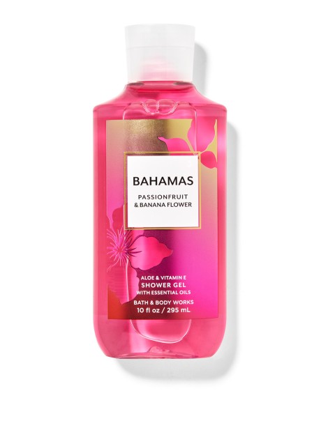 

Bath & Body Works Bahamas Passionfruit & Banana Flower Shower Gel 295 ml, Pink