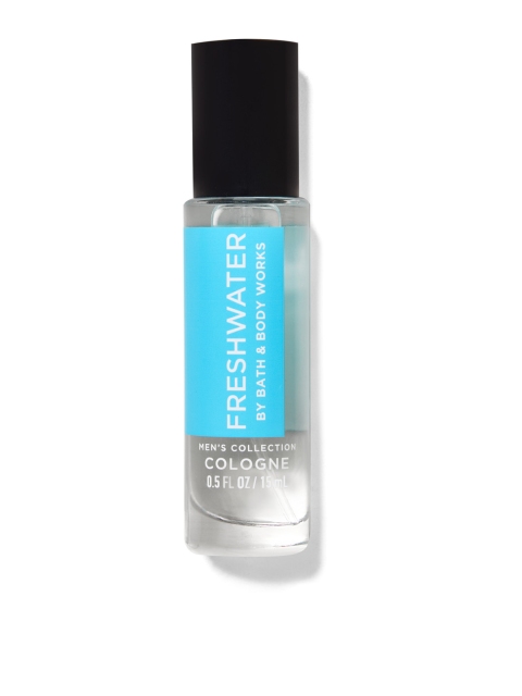 

Bath & Body Works Men Freshwater Cruelty Free Mini Cologne 15ml, Transparent