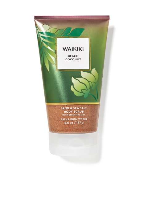 

Bath & Body Works Waikiki Beach Coconut Sand & Sea Salt Body Scrub 187 g, Green