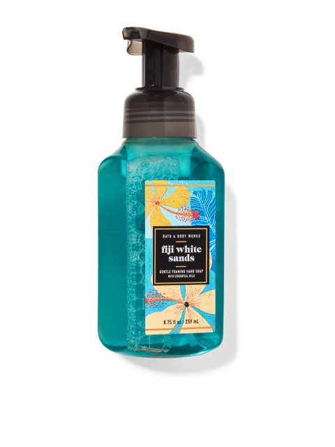 

Bath & Body Works Fiji White Sands Gentle Foaming Hand Soap 259 ml, Turquoise blue