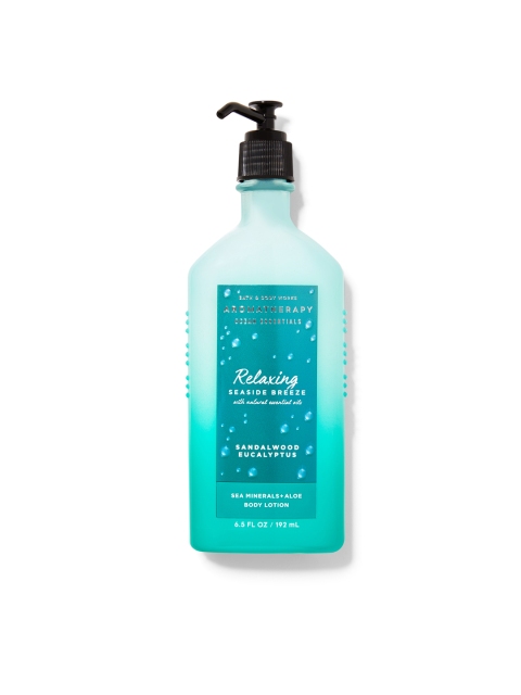 

Bath & Body Works Seaside Breeze Sandalwood Eucalyptus Body Lotion 192 ml, Green