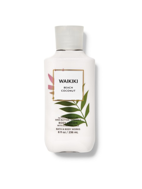 

Bath & Body Works Waikiki Beach Coconut Super Smooth Body Lotion 236 ml, White