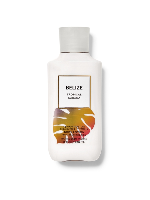 

Bath & Body Works Belize Tropical Cabana Super Smooth Body Lotion 236 ml, White