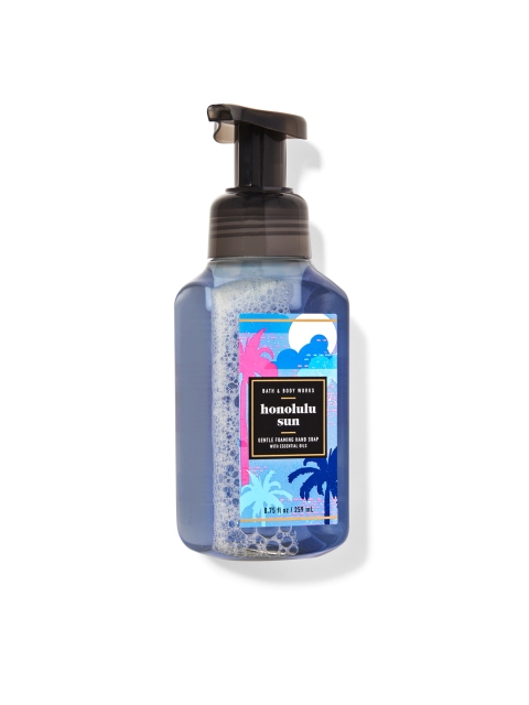 

Bath & Body Works Honolulu Sun Gentle Foaming Hand Soap 259 ml, Blue