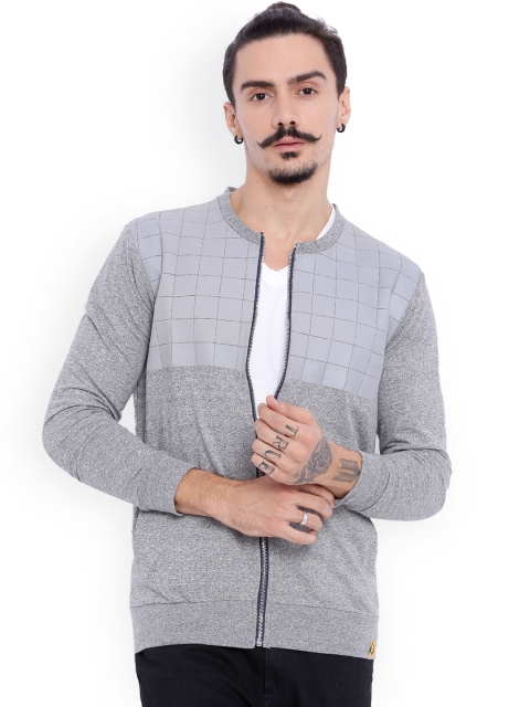 

Campus Sutra Grey Jacket