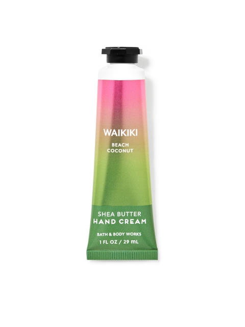 

Bath & Body Works Women Waikiki Beach Coconut Hand Cream 29ml, Green