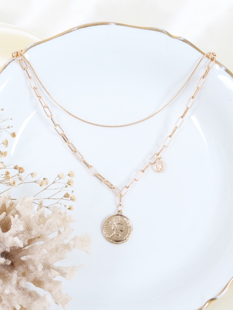

Ayesha Gold-Plated Layered Necklace