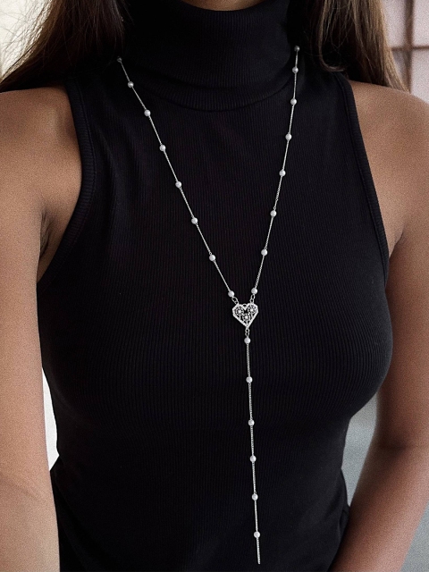 

Ayesha Silver-Plated Layered Necklace