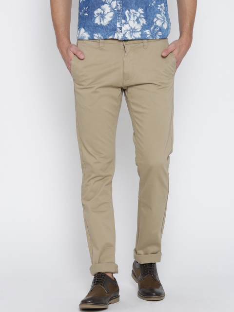 

U.S. Polo Assn. Men Khaki Slim Fit Chinos Trousers