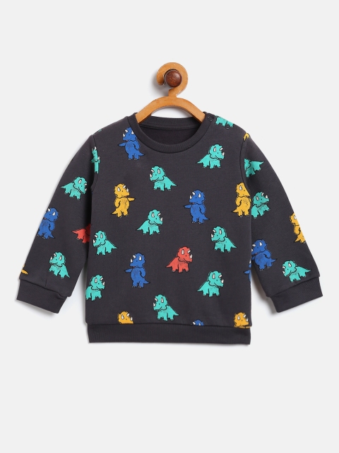 

Marks & Spencer Kids Charcoal Grey Conversational Printed Sweatshirt