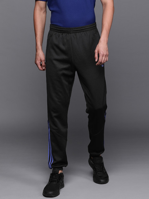 

ADIDAS Originals Men Black SPRT Colorblock Tracksuit Bottom