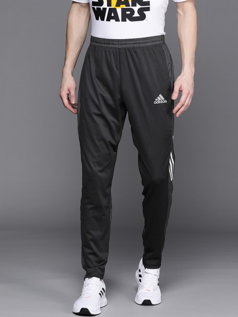 

ADIDAS Men Black Solid Side Striped Own The Run Astro Sustainable Pants