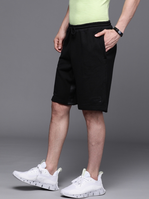 

ADIDAS Originals Men Black Solid Mid-Rise R.Y.V. Sports Sustainable Shorts