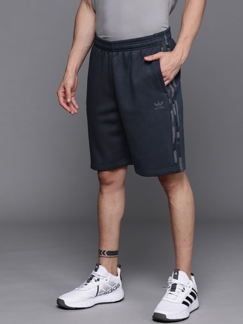 

ADIDAS Originals Men Navy Blue Graphics Camo Sports Sustainable Shorts