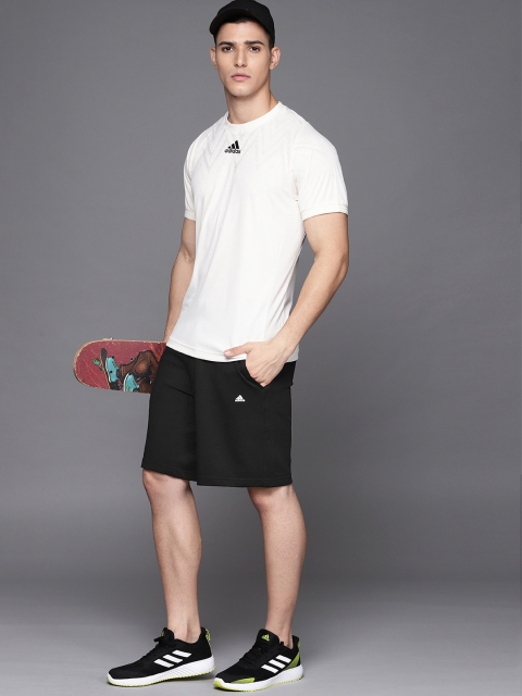 

ADIDAS Men Black FI ST Solid Sports Shorts